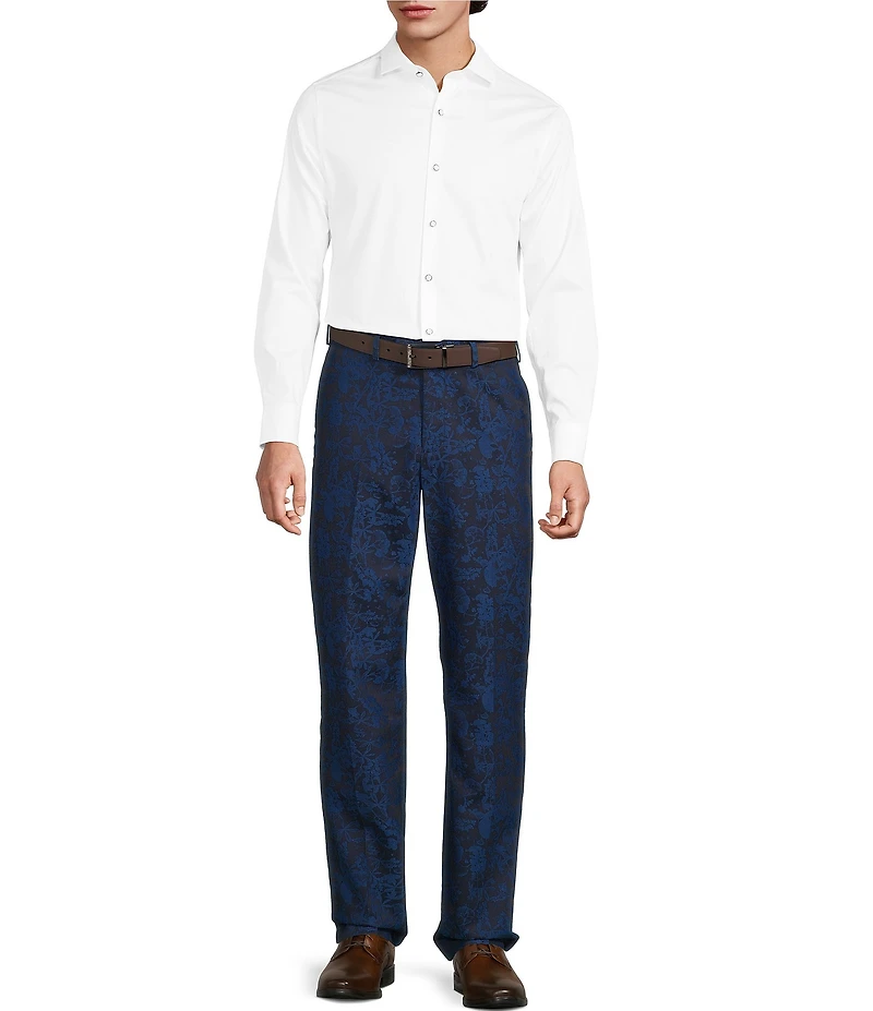 Murano The Event Capsule Alex Jacquard Slim Fit Suit Separates Dress Pants