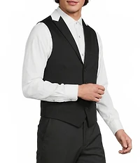 Murano The Event Capsule Contrast Stitch Sateen Suit Separates Vest