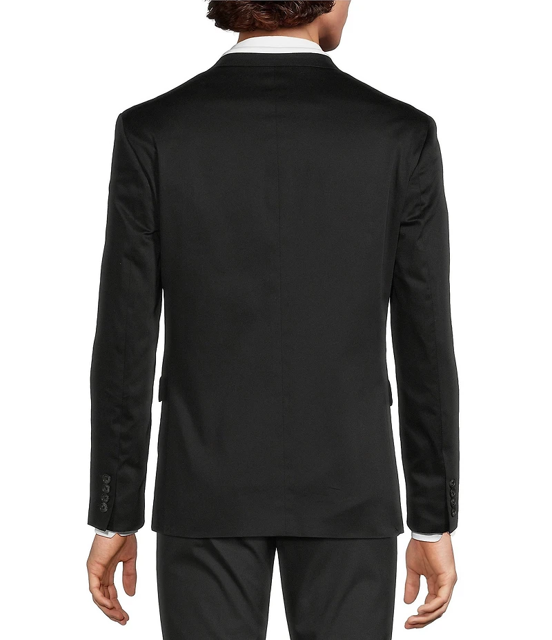 Murano The Event Capsule Slim Fit Contrast Stitching Sateen Suit Separates Jacket