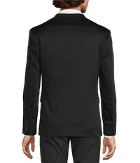 Murano The Event Capsule Slim Fit Contrast Stitching Sateen Suit Separates Jacket