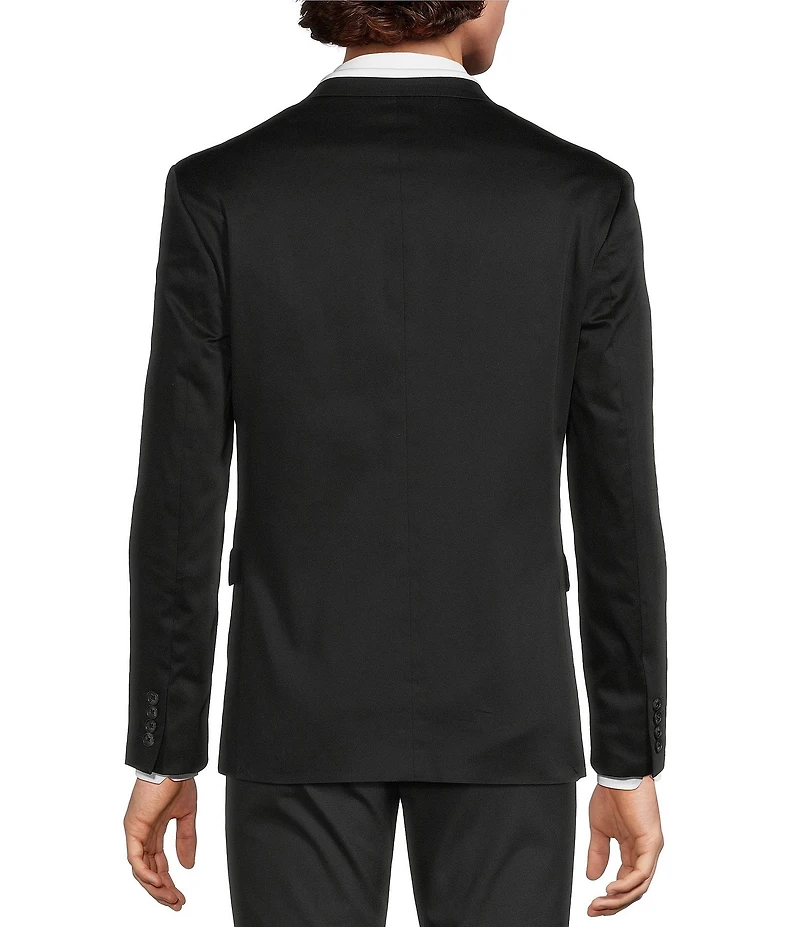 Murano The Event Capsule Slim Fit Contrast Stitching Sateen Suit Separates Jacket