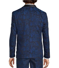 Murano The Event Capsule Slim Fit Jacquard Print Suit Separates Jacket