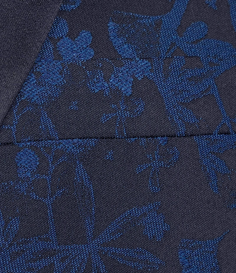 Murano The Event Capsule Slim Fit Jacquard Print Suit Separates Jacket