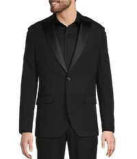 Murano The Event Capsule Slim Fit Pinstripe Suit Separates Jacket
