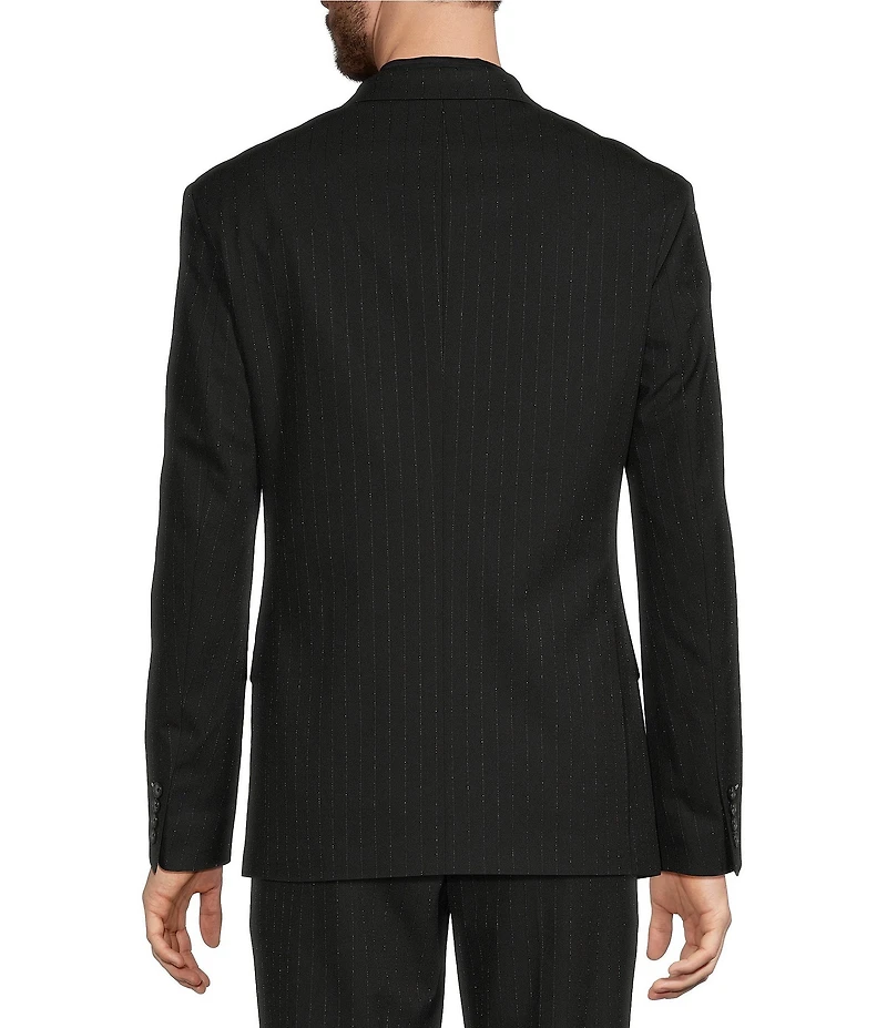 Murano The Event Capsule Slim Fit Pinstripe Suit Separates Jacket