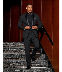 Murano The Event Capsule Slim Fit Pinstripe Suit Separates Jacket