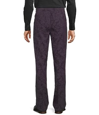 Murano The Holiday Edit Collection Alex Slim Fit Floral Flocked Suit Separates Dress Pants