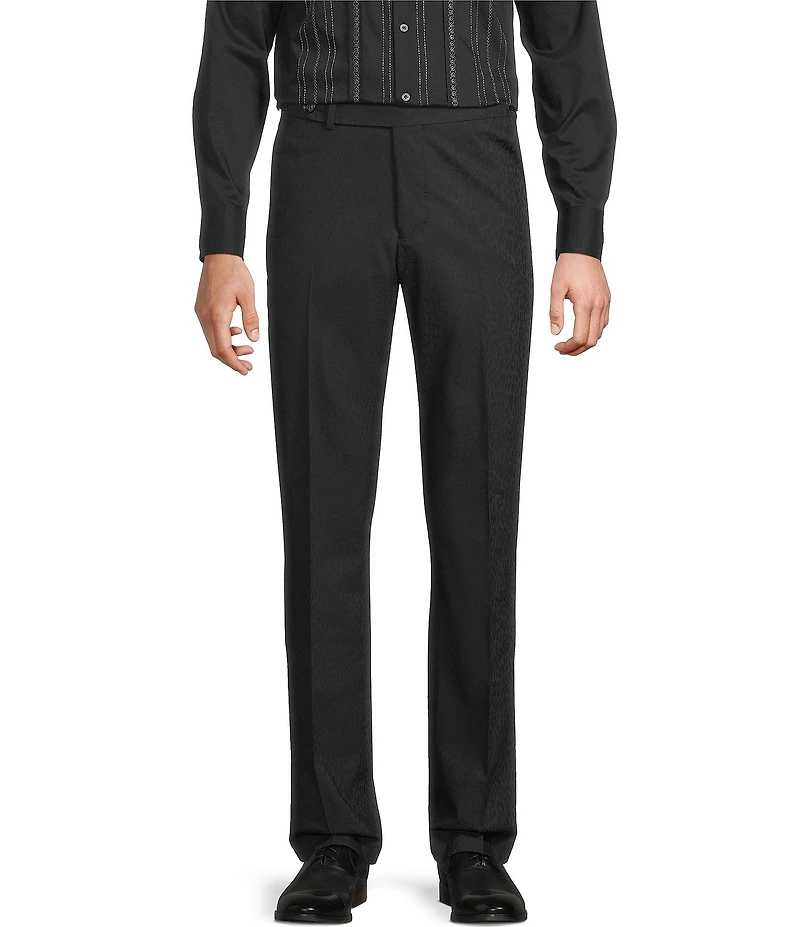 Murano The Holiday Edit Collection Alex Slim Fit Leopard Print Suit Separates Dress Pants