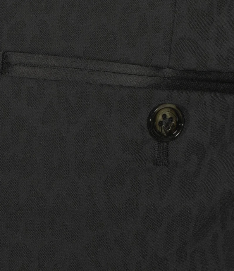 Murano The Holiday Edit Collection Alex Slim Fit Leopard Print Suit Separates Dress Pants