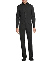 Murano The Holiday Edit Collection Leopard Print Tux Suit Separates Vest