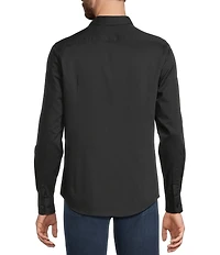 Murano The Holiday Edit Collection Slim Fit Embroidered Long Sleeve Woven Shirt