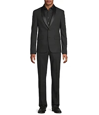 Murano The Holiday Edit Collection Slim Fit Leopard Print Suit Separates Jacket