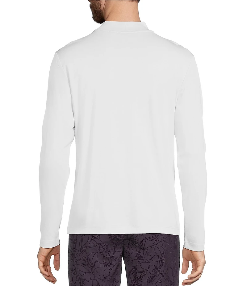 Murano The Holiday Edit Collection Slim Fit Mock Neck Shirt
