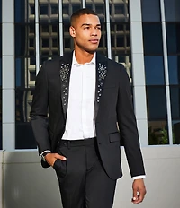 Murano The Holiday Edit Collection Slim Fit Suit Separates Jeweled Peak Jacket