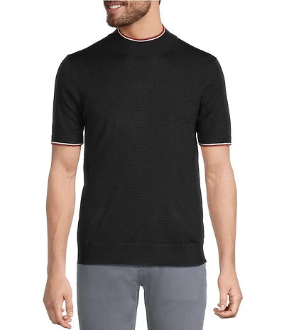 Murano The Murano Show Collection Short Sleeve Mock Neck Shirt