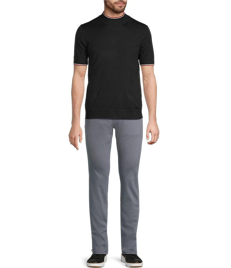 Murano The Murano Show Collection Short Sleeve Mock Neck Shirt