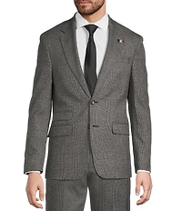 Murano The Murano Show Collection Slim Fit Plaid Dot Suit Separates Jacket