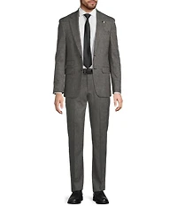 Murano The Murano Show Collection Slim Fit Plaid Dot Suit Separates Jacket