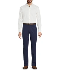 Murano The Murano Show Collection Slim Fit Stripe Sateen Long Sleeve Woven Shirt