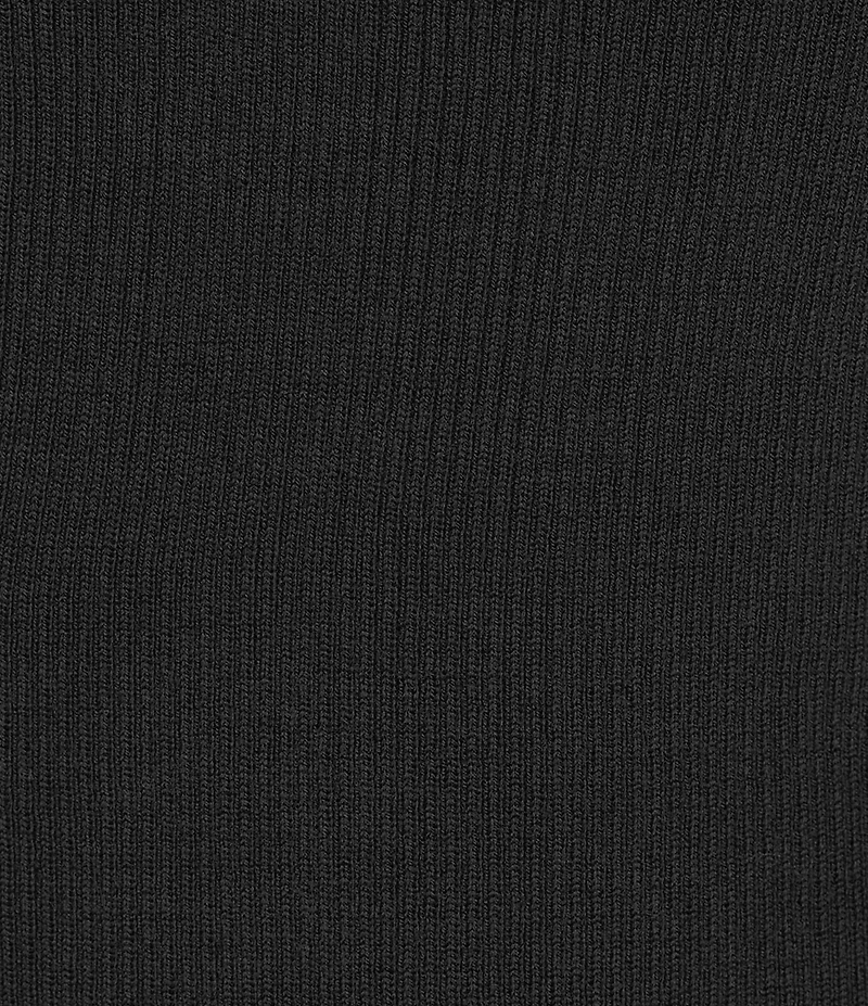 Murano The Murano Show Collection Solid Quarter-Zip Long Sleeve Polo Shirt