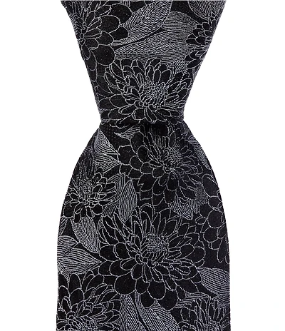 Murano Thomas Flower Burst 3 1/8#double; Silk Tie