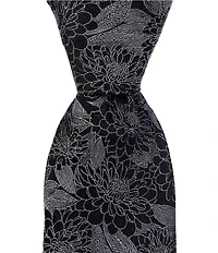 Murano Thomas Flower Burst 3 1/8#double; Silk Tie