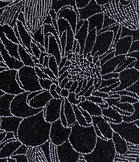 Murano Thomas Flower Burst 3 1/8#double; Silk Tie