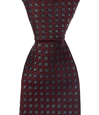 Murano Tony Interlocking Neat Printed 3 1/8#double; Silk Tie