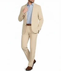 Murano Wardrobe Essentials Alex Slim-Fit Knit Suit Separates Flat-Front Dress Pants