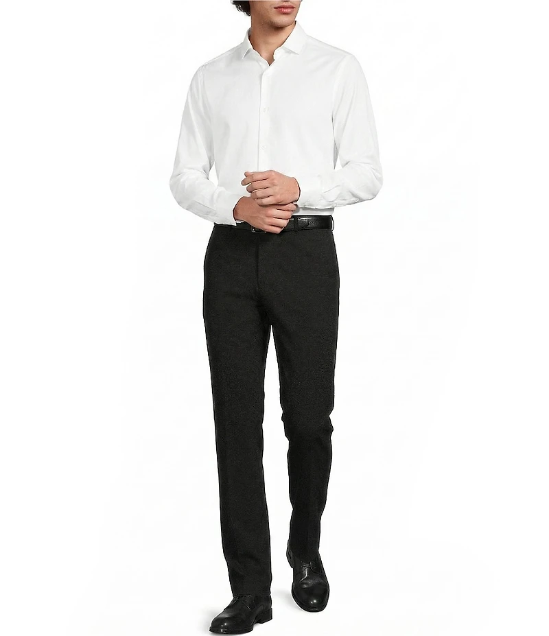 Murano Wardrobe Essentials Alex Slim-Fit Knit Suit Separates Flat-Front Dress Pants