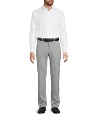 Murano Wardrobe Essentials Alex Slim Fit TekFit Waistband Suit Separates Flat Front Dress Pants