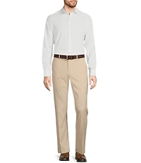 Murano Wardrobe Essentials Alex Slim Fit TekFit Waistband Suit Separates Flat Front Dress Pants