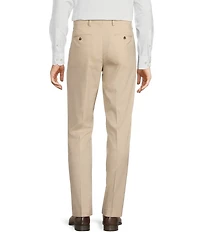 Murano Wardrobe Essentials Alex Slim Fit TekFit Waistband Suit Separates Flat Front Dress Pants