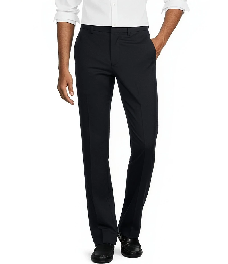 Murano Wardrobe Essentials Alex Slim Fit Flat Front Washed Stretch Chino Pants
