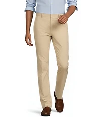 Murano Wardrobe Essentials Alex Slim Fit Flat Front Washed Stretch Chino Pants