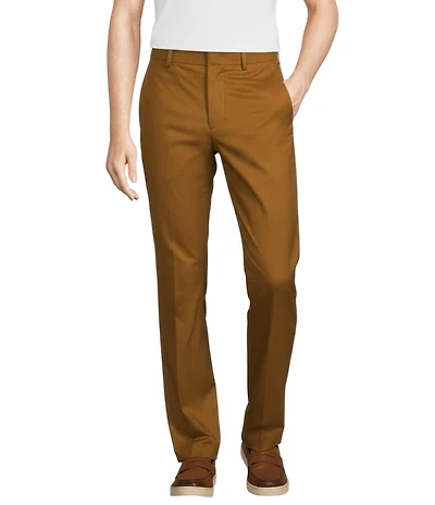 Murano Wardrobe Essentials Alex Slim Fit Flat Front Washed Stretch Chino Pants