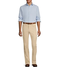 Murano Wardrobe Essentials Alex Slim Fit Flat Front Washed Stretch Chino Pants