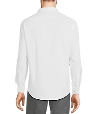 Murano Big & Tall Wardrobe Essentials Dobby Stretch Long Sleeve Woven Shirt