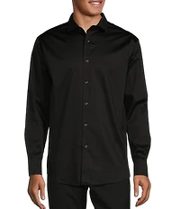 Murano Wardrobe Essentials Classic Fit Solid Long Sleeve Woven Shirt