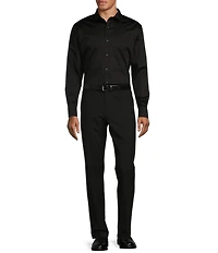 Murano Wardrobe Essentials Classic Fit Solid Long Sleeve Woven Shirt