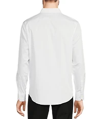 Murano Wardrobe Essentials Classic Fit Solid Long Sleeve Woven Shirt