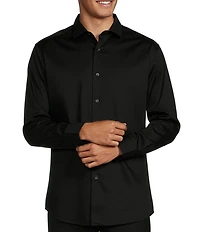 Murano Wardrobe Essentials Classic Fit Solid Long Sleeve Woven Shirt