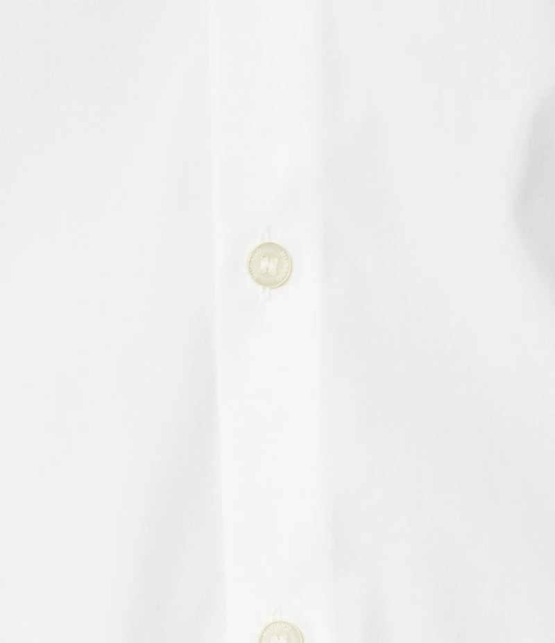 Murano Wardrobe Essentials Slim Fit Solid Long Sleeve Woven Shirt