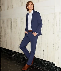 Murano Wardrobe Essentials Solid Slim-Fit Suit Separates Knit Blazer