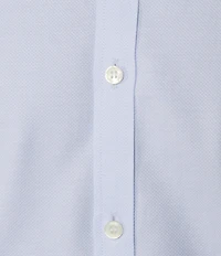 Murano Wardrobe Essentials Solid Dobby Stretch Long Sleeve Woven Shirt