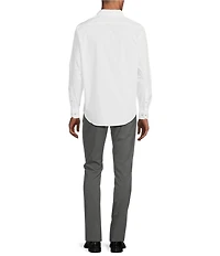 Murano Wardrobe Essentials Ultimate Modern Comfort Stretch Solid Long Sleeve Woven Shirt