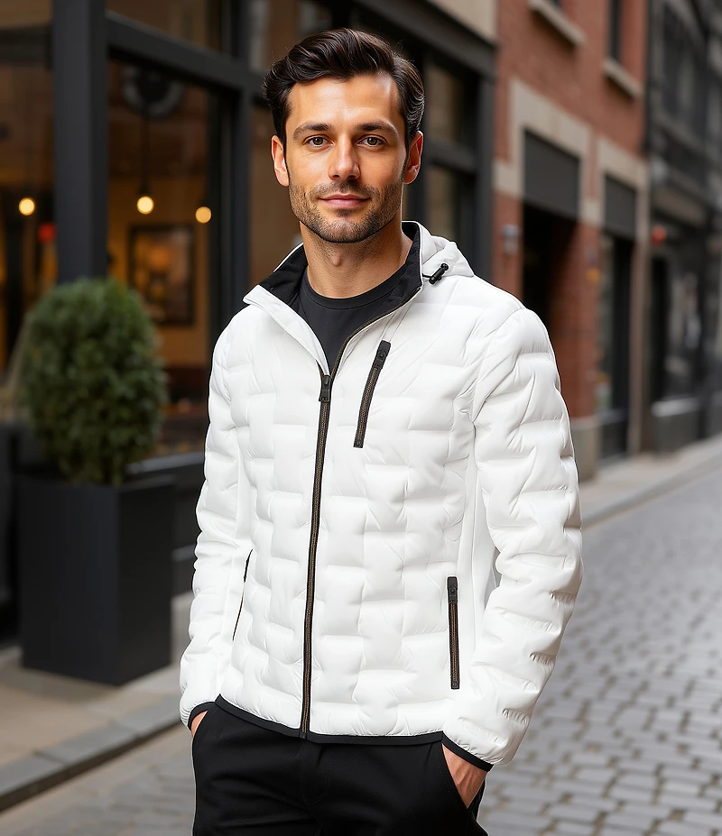 Murano Weld Stretch Sides Puffer Jacket