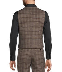 Murano Welt Plaid Suit Separates Vest