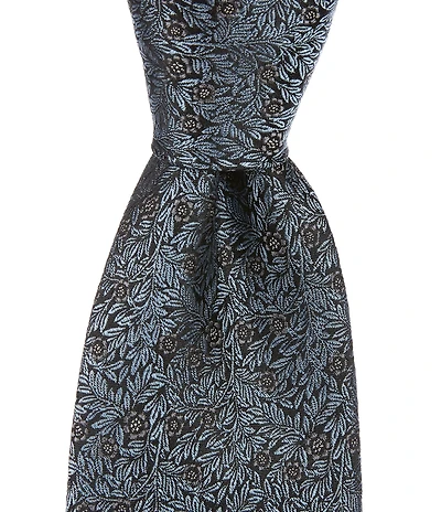 Murano Wyn Hidden Flowers 3 1/8#double; Silk Tie