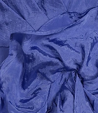 Muse by Marchesa Bluebell Rosette Strapless Textured Organza Dress